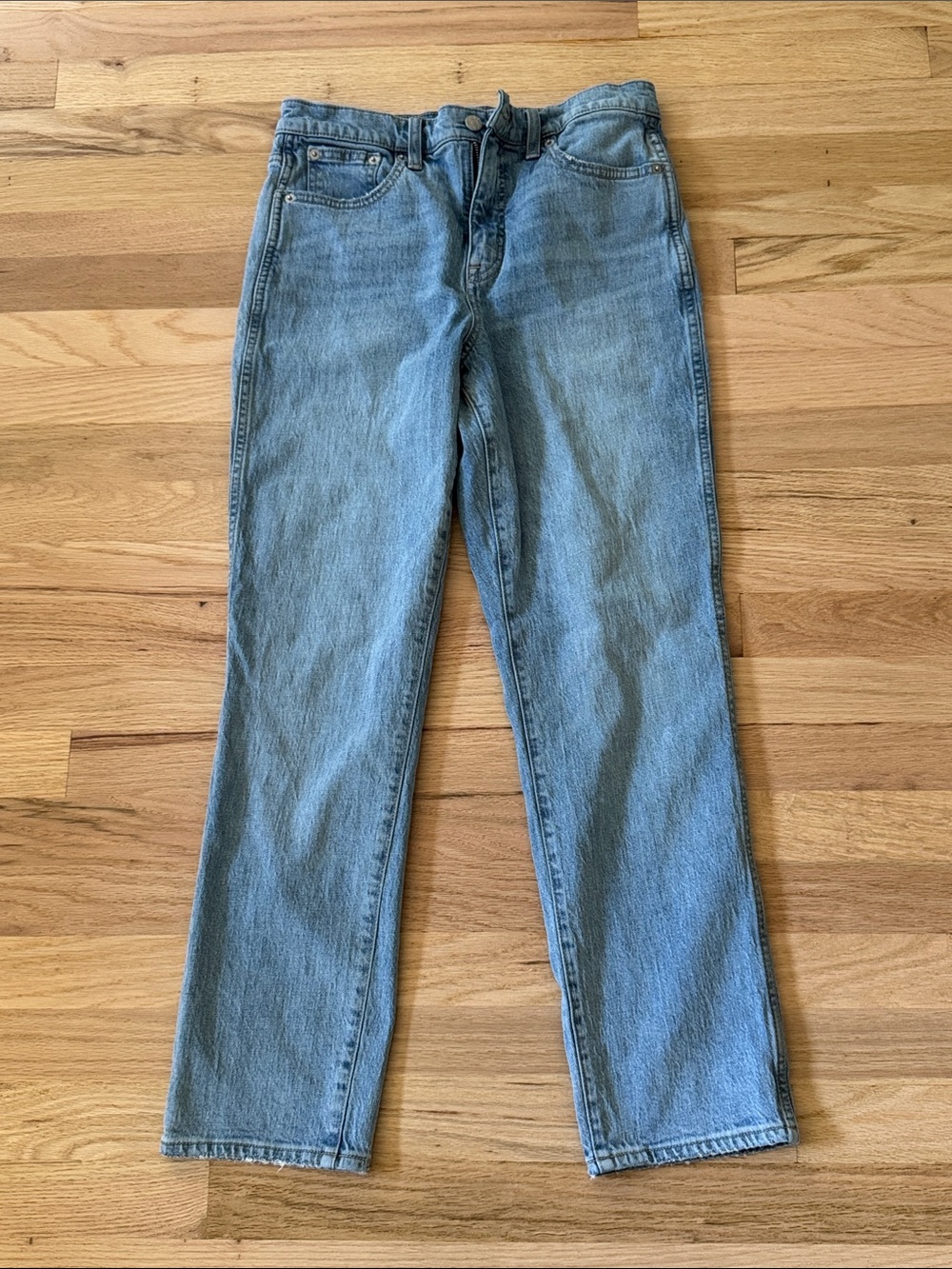 J. Crew High Rise Vintage Classic Light Blue Jeans